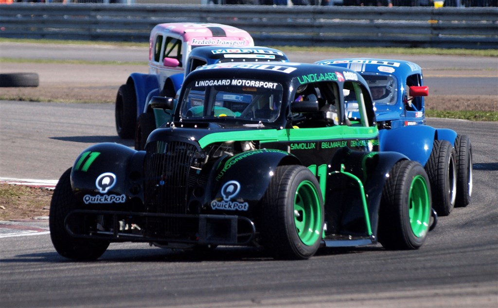 Peter Lindgaard i Legend Car
(Foto: Kirketerp)